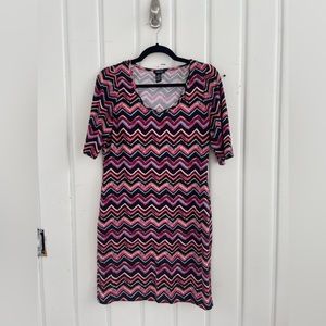 Rue21 Chevron Bodycon Dress
